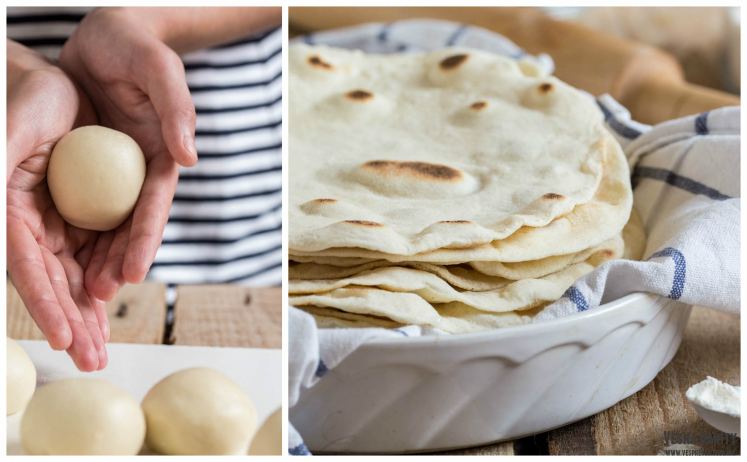 Tortilla – lipie mexicană (vegan / de post)
