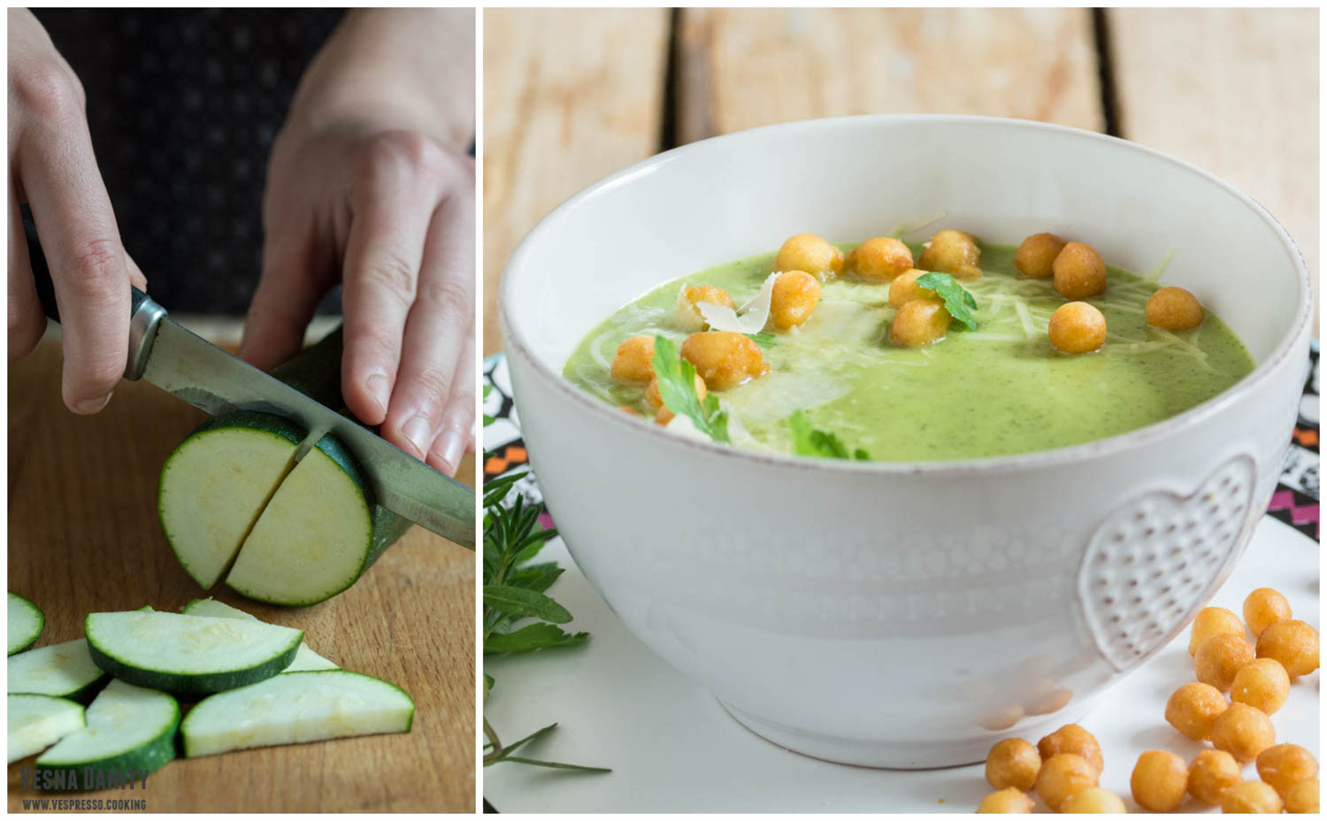 Supă – cremă de zucchini